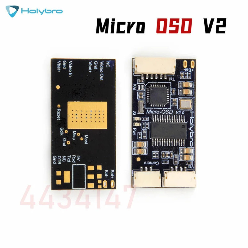 Holybro Micro OSD V2 17.5X35 มม.สําหรับ Pixhawk4 / Pixhawk4 Mini / Durandal Flight Controller RC Mul