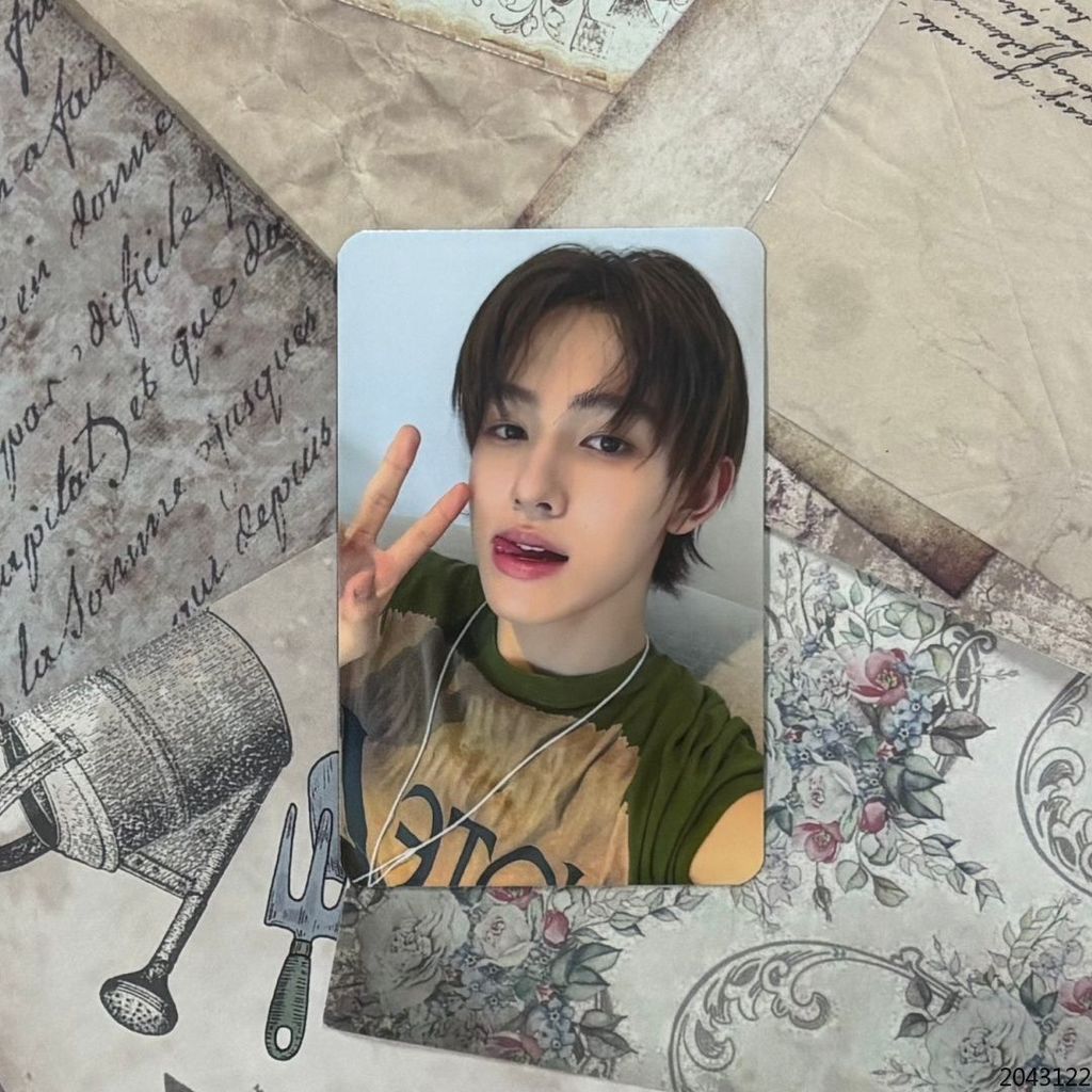 พร้อมสต็อก cortis Yan Sung Hyun เสื้อผ้าสีเขียว Hyun+Biye Hyun Set Son pb scene2 การ์ดอัลบั้ม Photo 