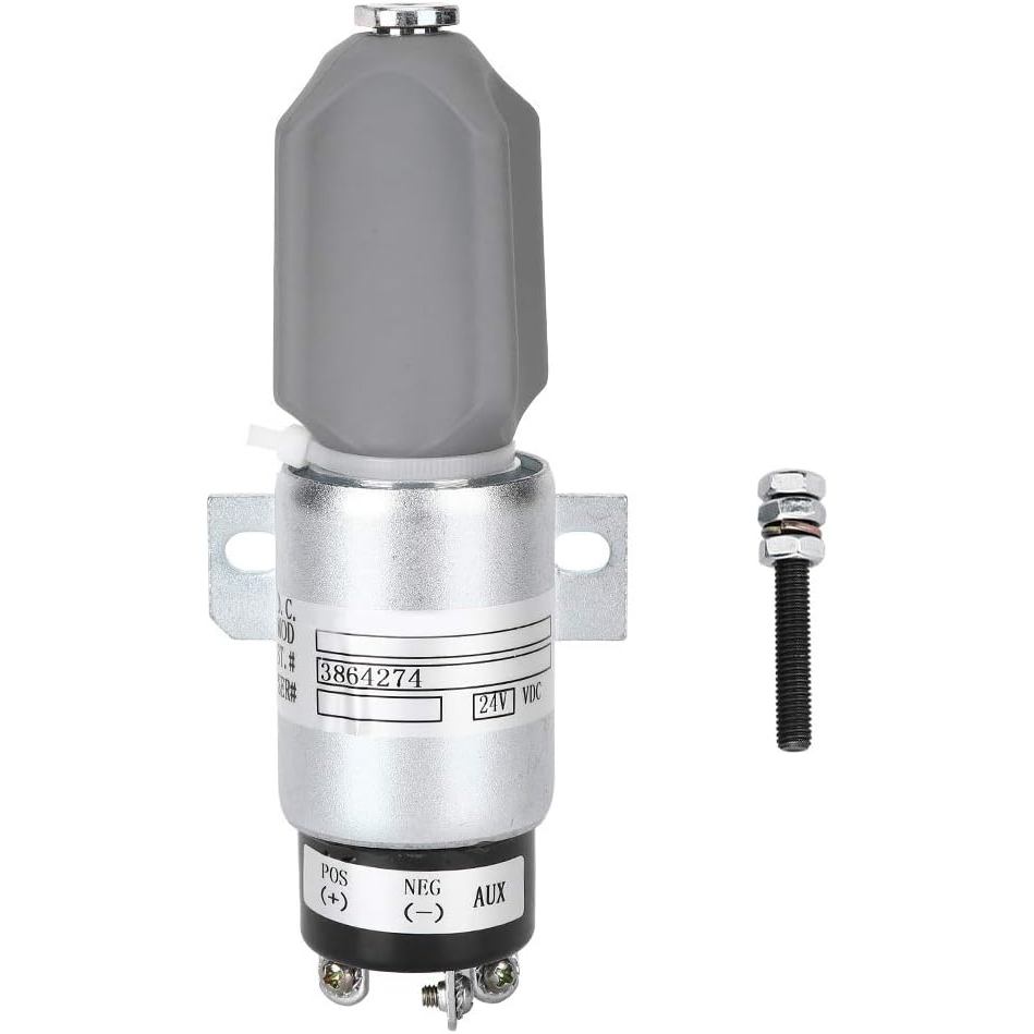 EVTSCAN ล่าสุดปิด Solenoid- Cummin s Solenoid วาล์วปิดวาล์ว Solenoid สําหรับ Cummin s R225‐7/R215-7C