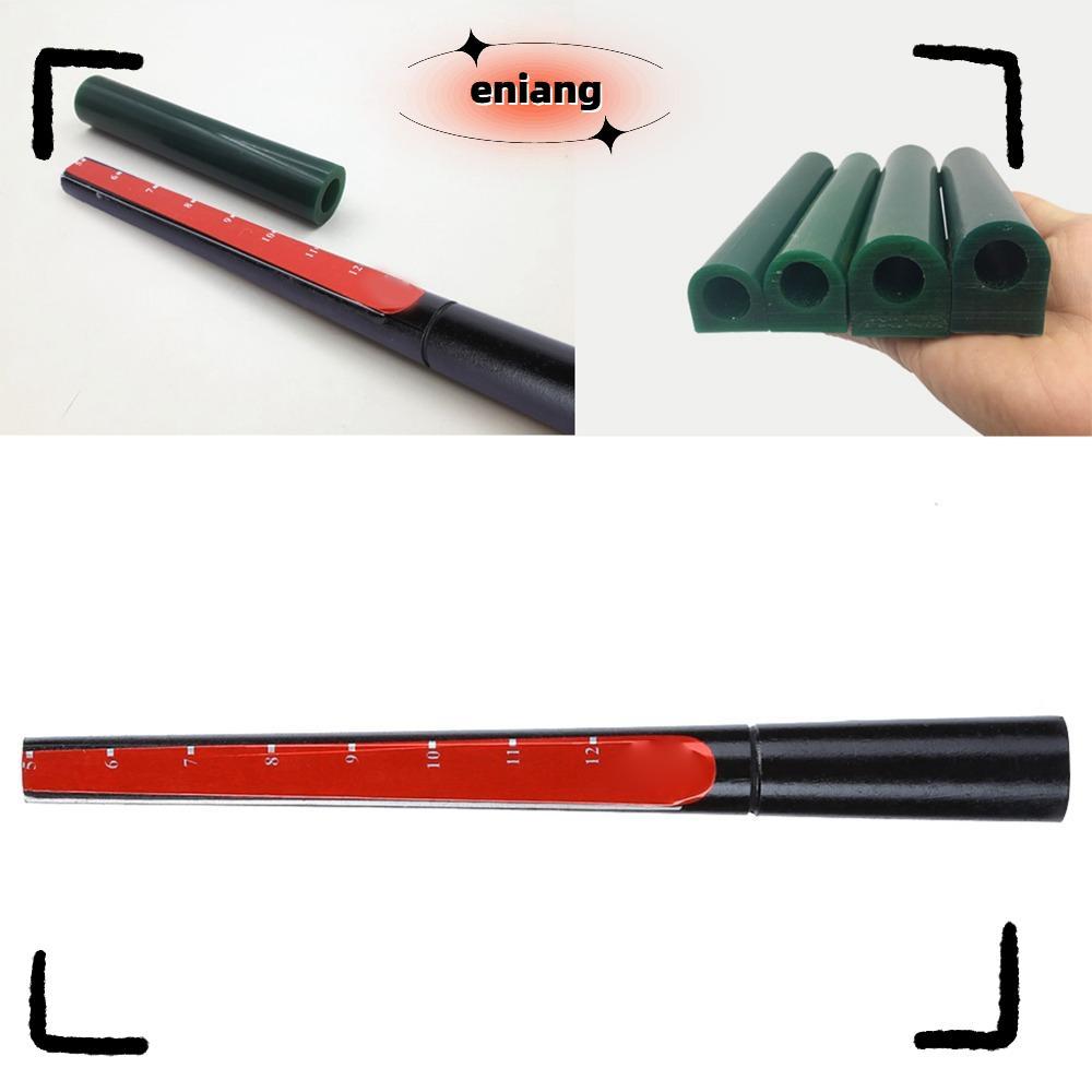 ENIANG Wax Tube Ring Sizer, พลาสติก, แหวนสแตนเลส Sizer Mandrel, Precision Jewelry Sizer Stick Ring M