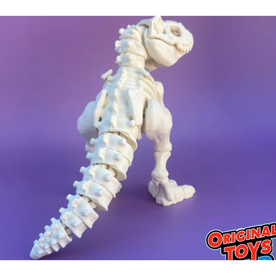 ของเล่นไดโนเสาร์ Cuero Skeleton T-rex Jurassic Park Articulated