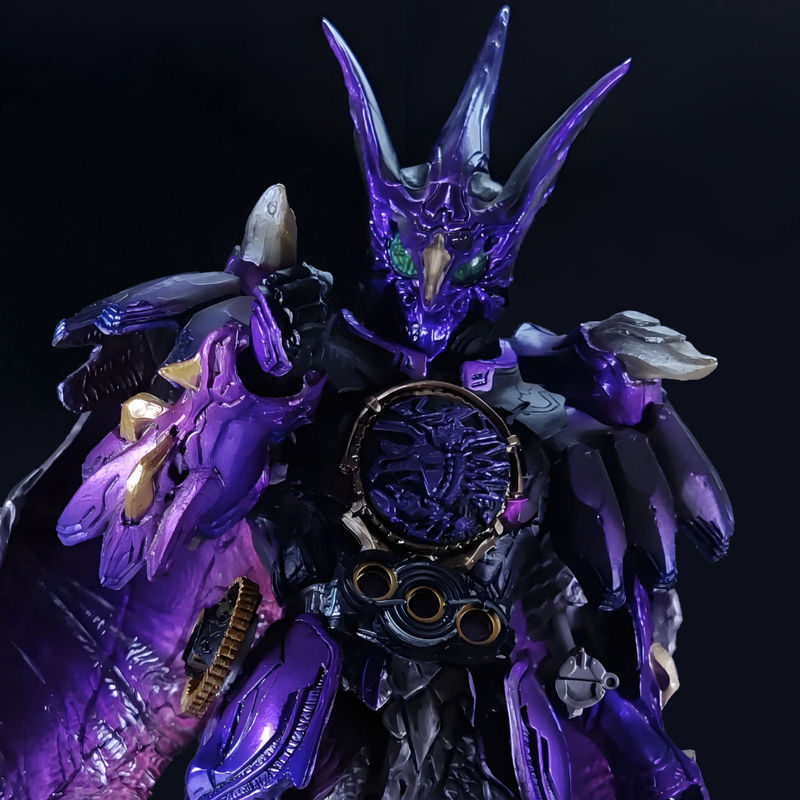 【พร้อมส่ง】sic kamen rider ooo ของเล่นตัวละครอนิเมะของแท้