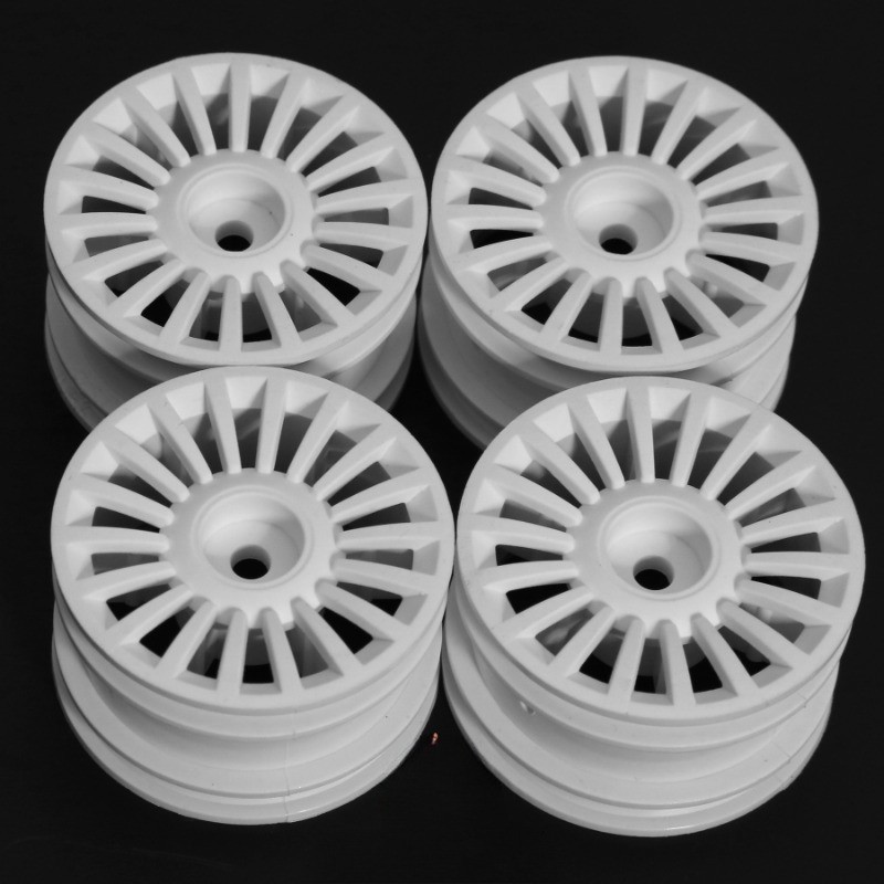 4pcs 42mm พลาสติก Racing ล้อ 51362 สําหรับ RC รถ TAMIAY M03 M04 M05 MB01 MF01 XM01 SW01 T301 1/14 MJ
