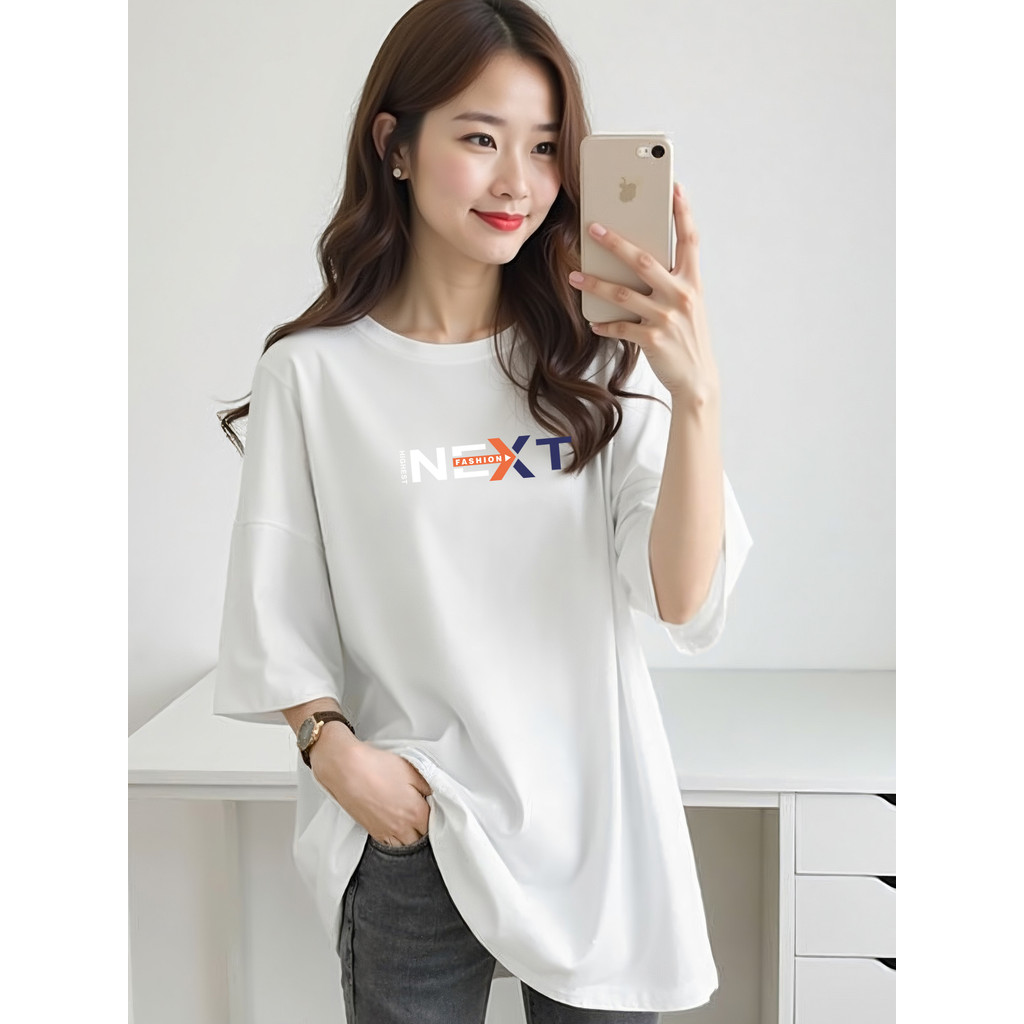 2Y351 [AIYOU] M-5XL Tshirt เสื้อ T เสื้อ Plus ขนาด T เสื้อเสื้อผ้า T เสื้อผู้หญิงหญิง Leisure อเนกปร