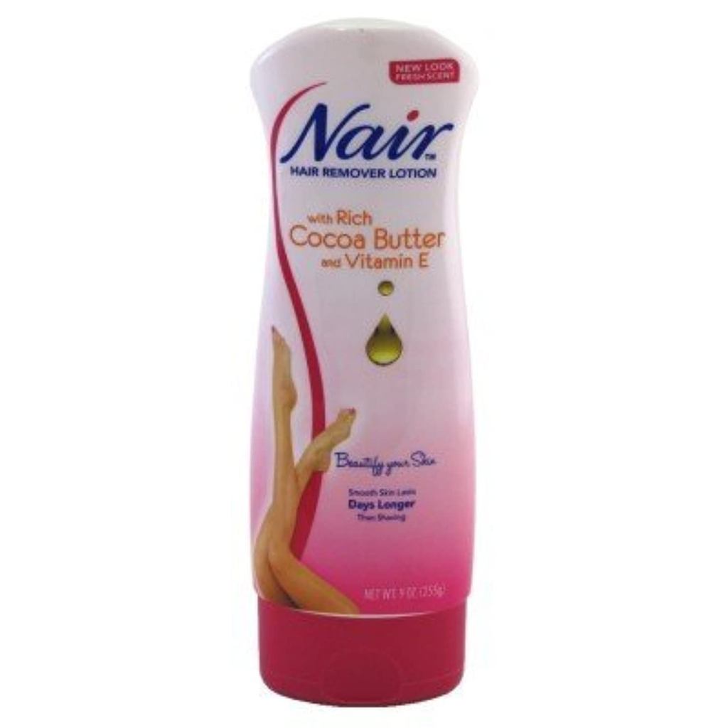 Nair Hair Remover Lotion Cocoa Butter & Vitamin E 255g by Nair