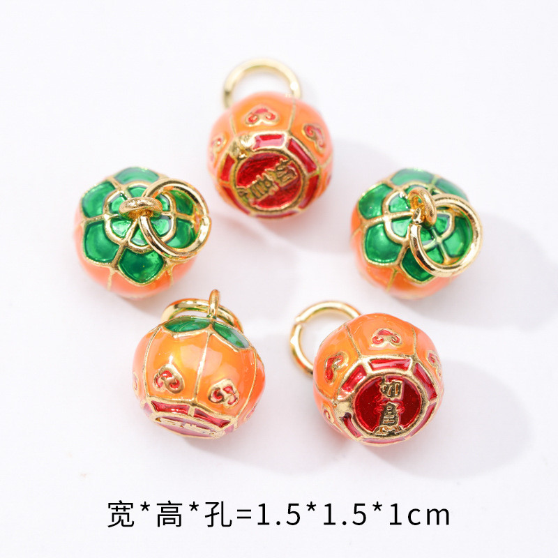 Cloisonne คั่วสีฟ้าหยดน้ำมันรูปเทพเจ้าแห่งความมั่งคั่ง สำหรับ DIY จี้ สร้อยคอและสร้อยข้อมือ พร้อมอุปกรณ์เสริม - รูปที่ 5