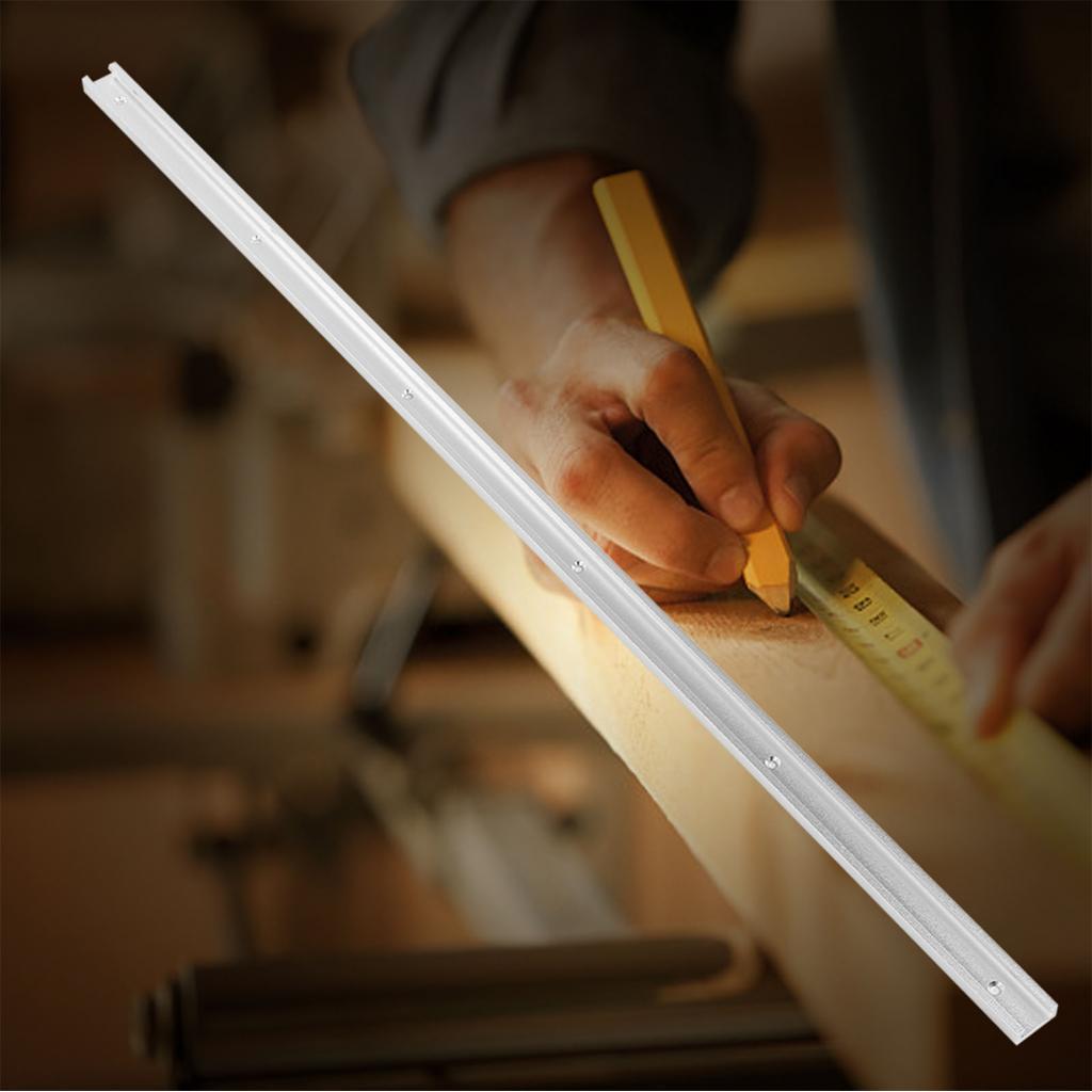 Topfree-TH 30 Type T Slot Miter Track Jigอลูมิเนียมอัลลอยด์ทนทานClamp Quick Acting 1000/1200 มม.งานไ