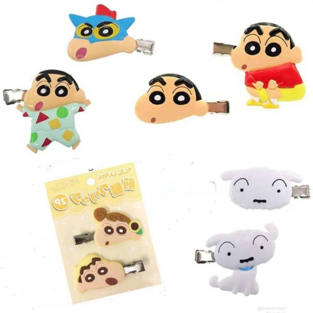 🧡 แท้ 100% กิ๊บติดผมญี่ปุ่น กิ๊บชินจัง Shinchan hair clip ❤️ กิ๊บชินจัง หายาก Shinchan hair clip
