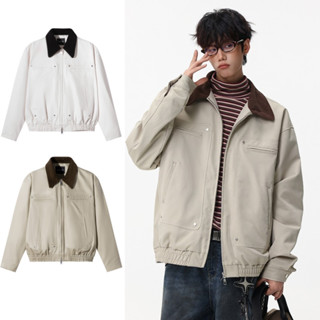 เสื้อแจ็คเก็ตผู้ชาย PannoFluxus สไตล์เกาหลี พร้อมดีไซน์หรูหร…