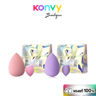 Oni 1+1 Sponge Set [Random 1 Colors] โอนิ เซทฟองน้ำแต่งหน้า …