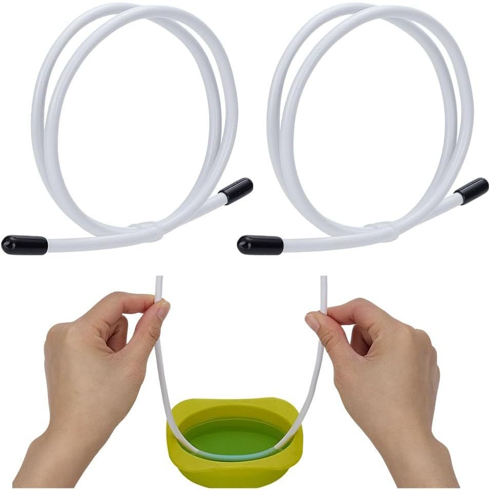 White Bendable Soap Vortex Tool สบู่ทําอุปกรณ์กระบวนการเย็นตะขอปรับได้ IHY7