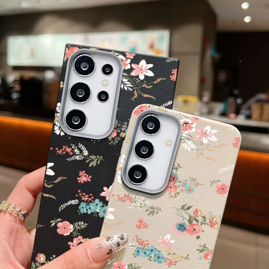 สําหรับ Samsung Galaxy A53 A33 A23 M13 M23 A52 A52S A32 M32 A22 M22 A15 A14 A13 ปลอก Simple Feel Retro ดอกไม้นุ่มเคสโทรศัพท์ฝาครอบ ราคา ถูกที่สุด ดีลบีเคเค แกลเลอรีภาพที่ 6