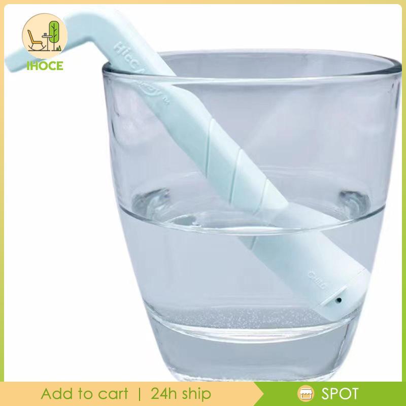 [Ihoce] Anti Hiccup Helper ที่มีประสิทธิภาพนํามาใช้ใหม่ L รูปฟางใช้งานง่าย Hiccup ฟาง Hiccup Stoppin