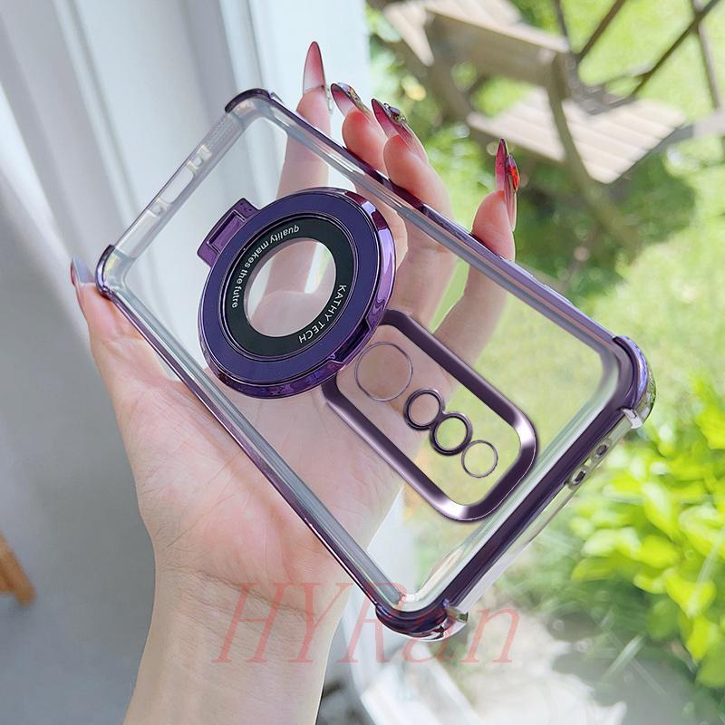 เคส OPPO F11 Pro ถุงลมนิรภัยสี่มุมป้องกันการตก เคสโทรศัพท์แบบใสพร้อมขายึด CDSJ - รูปที่ 7