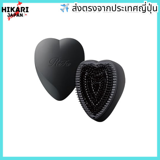 ReFa HEART BRUSH Matte Black