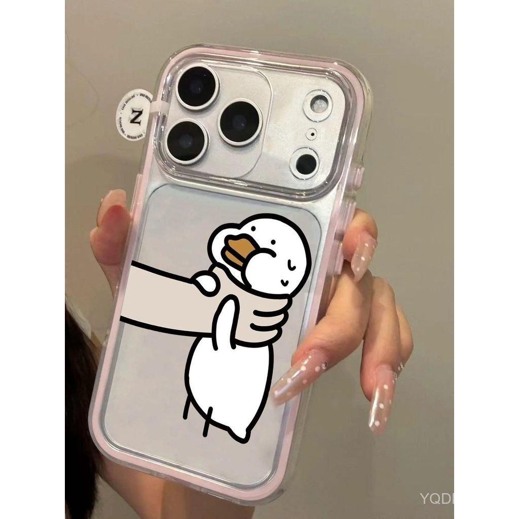 เคสโทรศัพท์เหมาะสําหรับiPhone 7 8 X XS XR XSMAX 11 12 13 14 15 16 17 Pro max Plus Airตลกเป็ดShock-pr