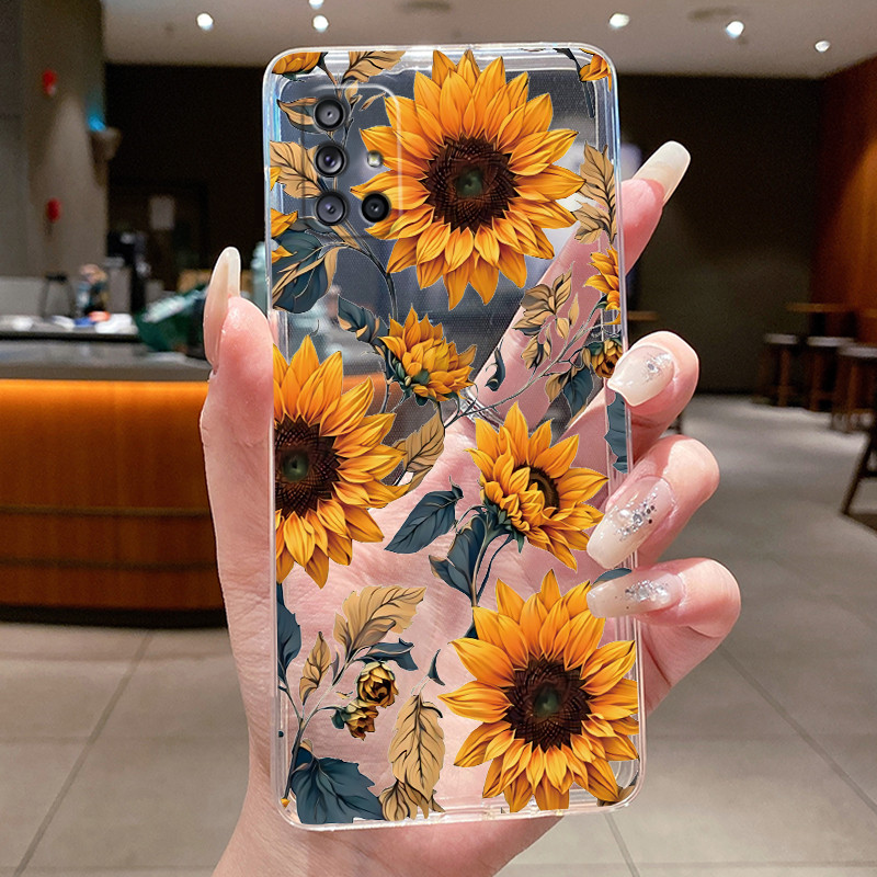 SAMSUNG เคสโทรศัพท์สําหรับSamsung Galaxy A71 4G A715FสีSeriesแฟชั่นพิมพ์ลายสําหรับSamsung A71 5G TPUกันกระแทกCmobile Clear Shell ราคา ถูกที่สุด ดีลบีเคเค แกลเลอรีภาพที่ 3