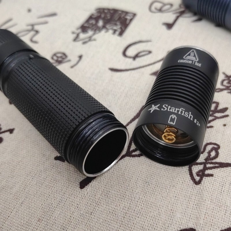 Starfish S2+Flashlight XHP50.3LED Light Bulb Small Straight Medium Straight Floodlight Version Super