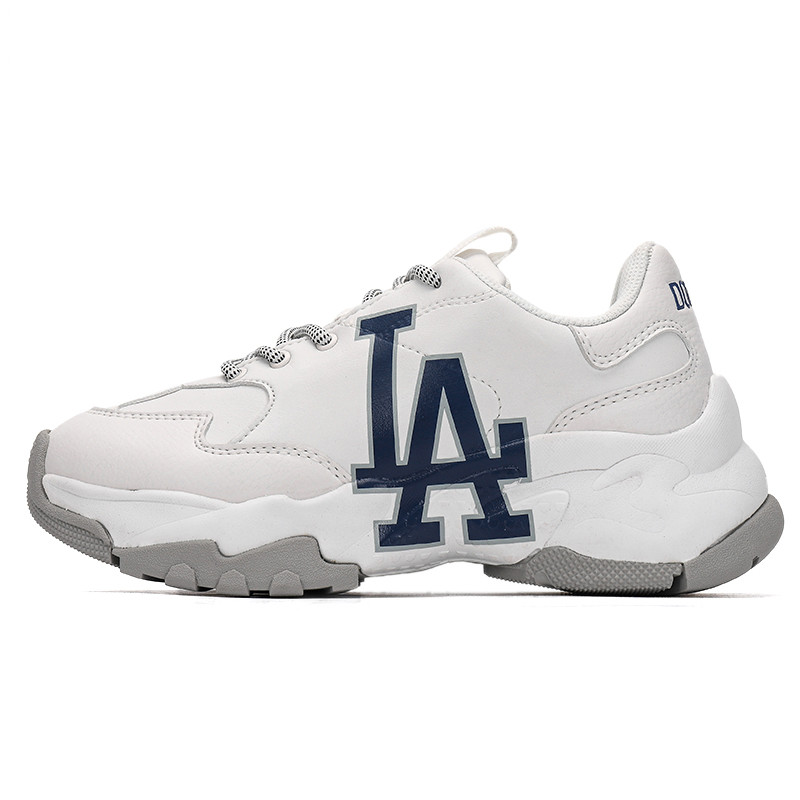 [ดําเนินการด้วยตนเอง] MLB ผู้ชายผู้หญิง 2022 Amoi LA Daddy รองเท้ารองเท้าผ้าใบ 3ASHC101N-07WHS