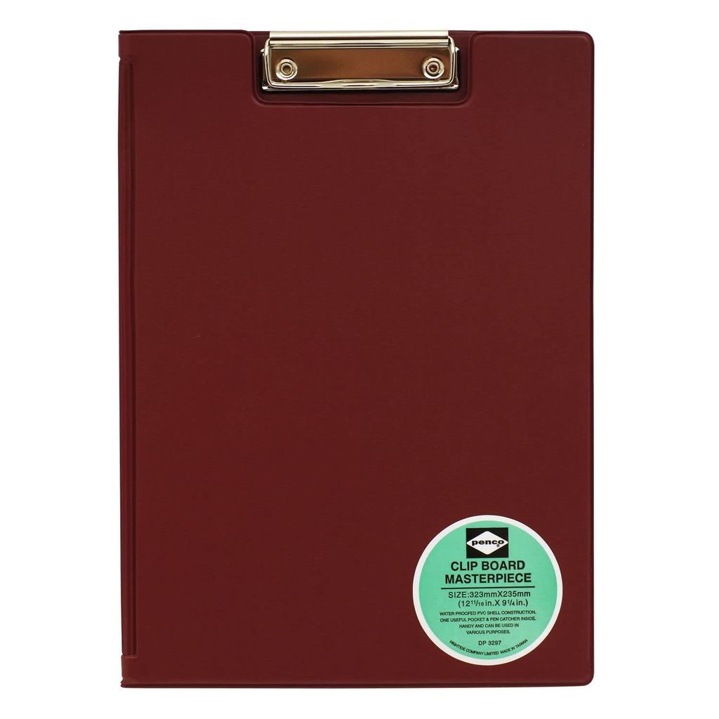 PENCO Clipboard A4 Wine [DP3297], Japan Diary/ Journal Stationery
