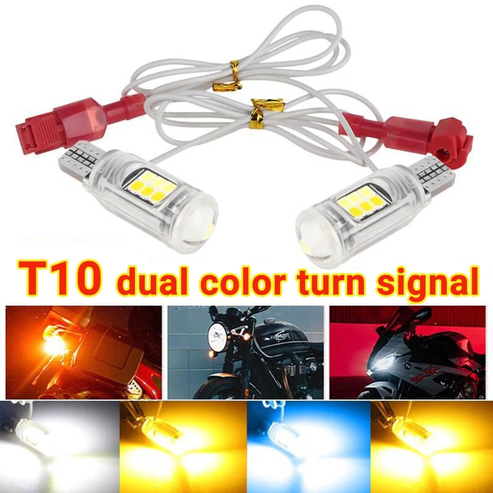 ไฟหรี่เลี้ยว หลอดไฟหรี่เลี้ยว LED รุ่นใหม่ สว่างมากๆ ขั้ว T10 (ราคา 2 หลอด)