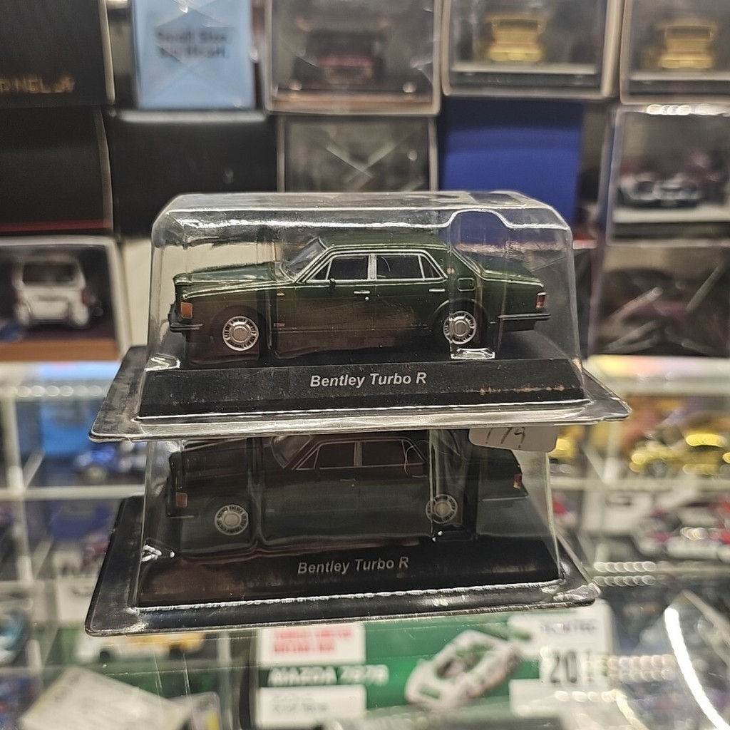 Jingshang 1/64 Bentley turbo r Green Jane Bag พร้อม Card Shop 200 จัดส่งฟรี