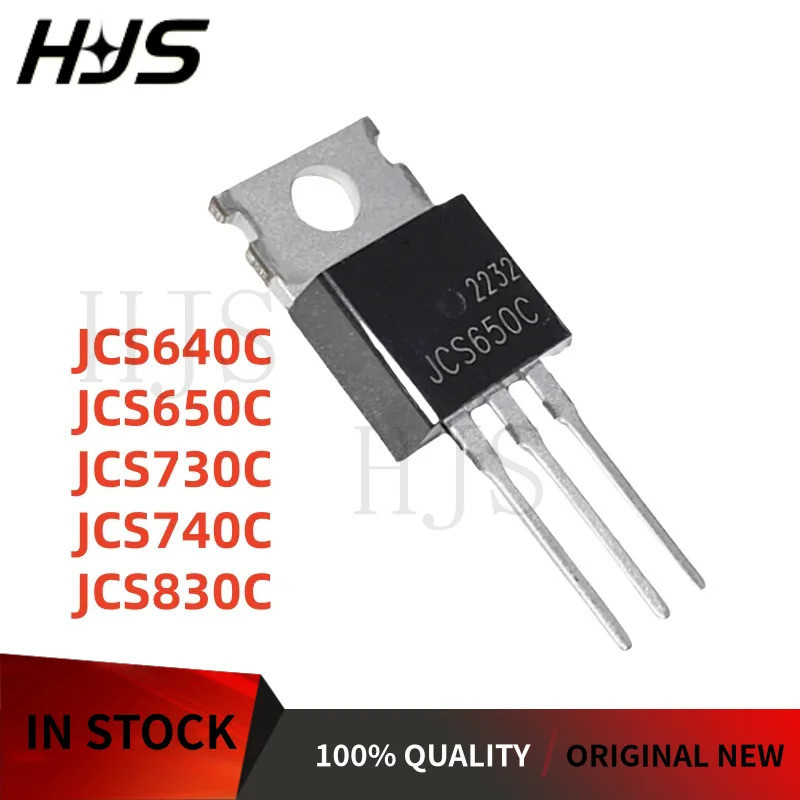 5 ชิ้น JCS640C JCS650C JCS730C JCS740C JCS830C TO-220 ทรานซิสเตอร์เอฟเฟกต์ภาคสนาม