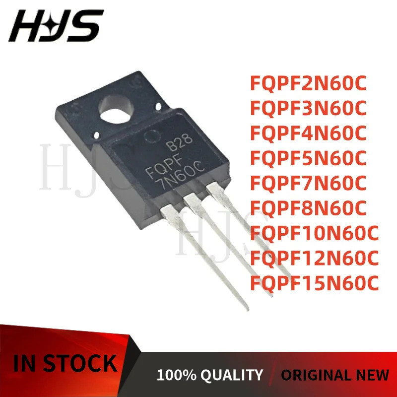5PCS FQPF8N60C FQPF3N60C FQPF10N60C FQPF7N60C FQPF2N60C FQPF15N60C FQPF4N60C FQPF4C FQPF4C FQPF5N60C