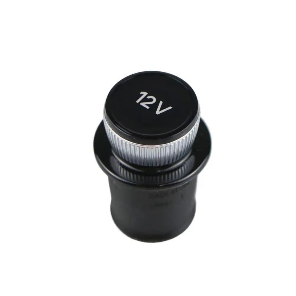 4K0919311 Power Outlet ไฟแช็กสีดําสําหรับ Audi A6 A7 Q7 Q8 Quattro Sportback RS6 RS7 RS Q8 2019 2020