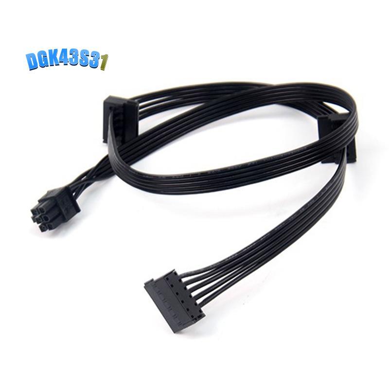 dgk43s311 ชิ้น GPU PCI Express 6Pin ชาย 1 ถึง 3 SSD สายไฟสําหรับ CX850M CX750M CX600M CX500M CX430M 