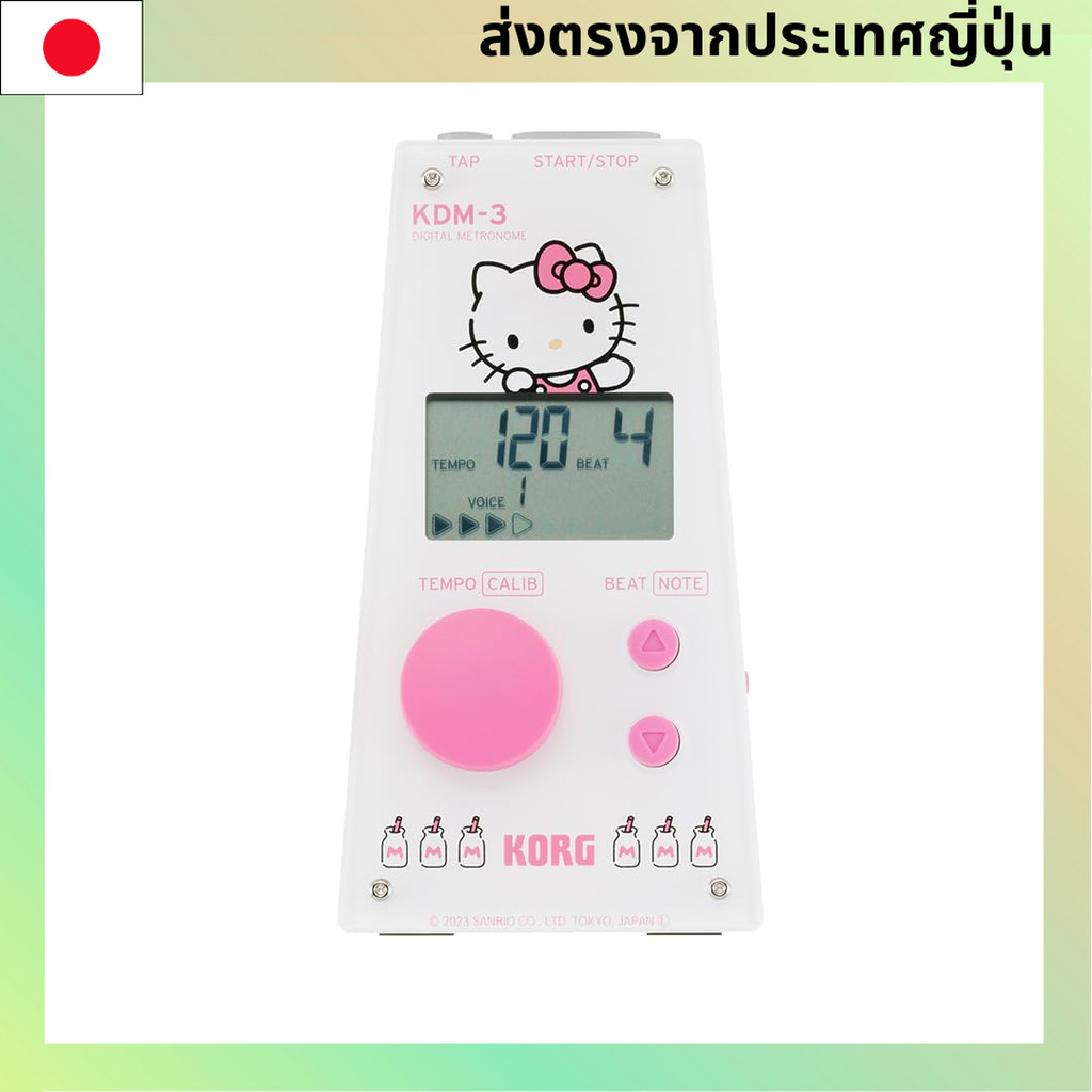 เครื่องวัดจังหวะ KORG KDM-3-KT Hello Kitty【Direct from Japan】