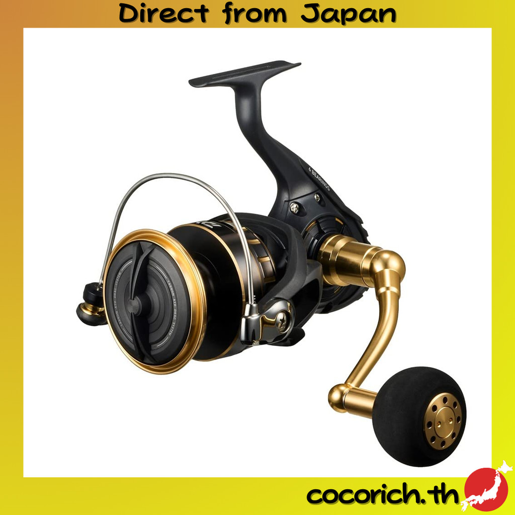 รอกตกปลาแบบสปินนิ่ง DAIWA 23BG SW 14000-H สำหรับการตกปลาที่มีประสิทธิภาพสูงและทนทาน  【ส่งตรงจากญี่ปุ