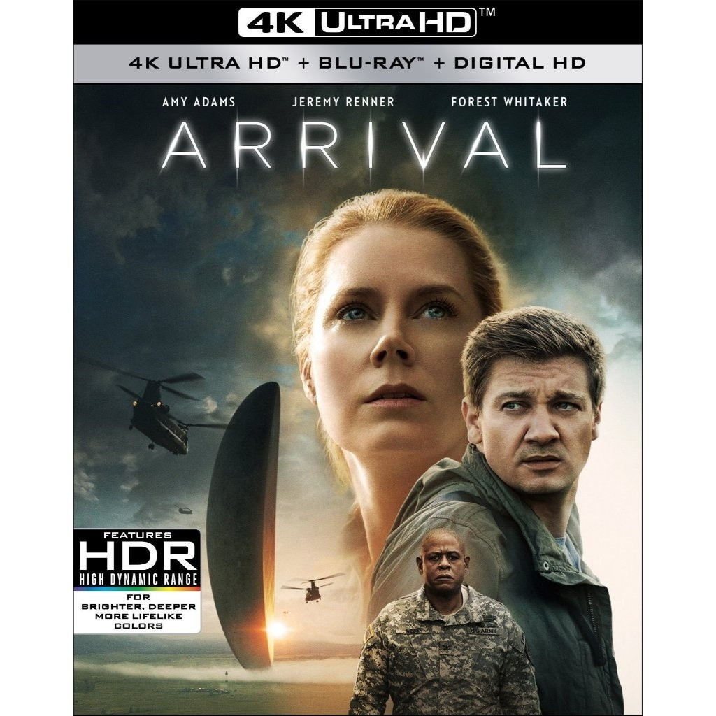 [ภาษาอังกฤษ][คลังสินค้าพร้อม] Blu-ray HD Movie 4K UHD 1080P Arrival