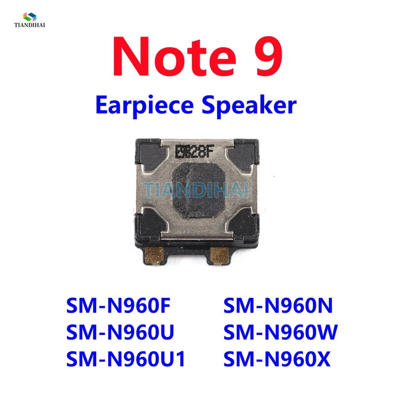 สําหรับ Samsung Galaxy หมายเหตุ 9 N960F N960U N960N N960W N960 หูฟังลําโพงโมดูลด้านหน้าด้านบนหูลําโพ