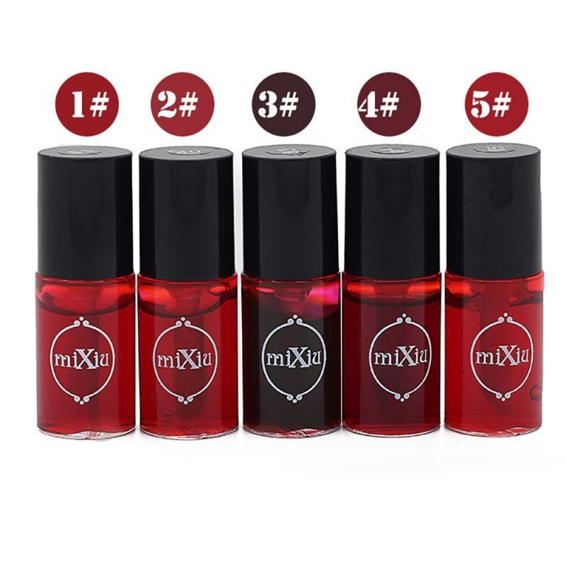 ลิปกลอสมัลติฟังก์ชั่นให้ความชุ่มชื้น Lip Makeup Beauty Lip Gloss Liquid Long-Lasting Fixing Make