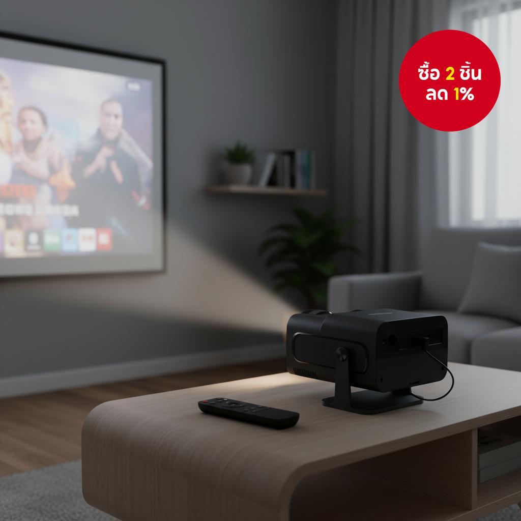 รีโมทคอนโทรลสากลแบบพกพาสําหรับโปรเจคเตอร์ HY300/HY320/HY300 PRO