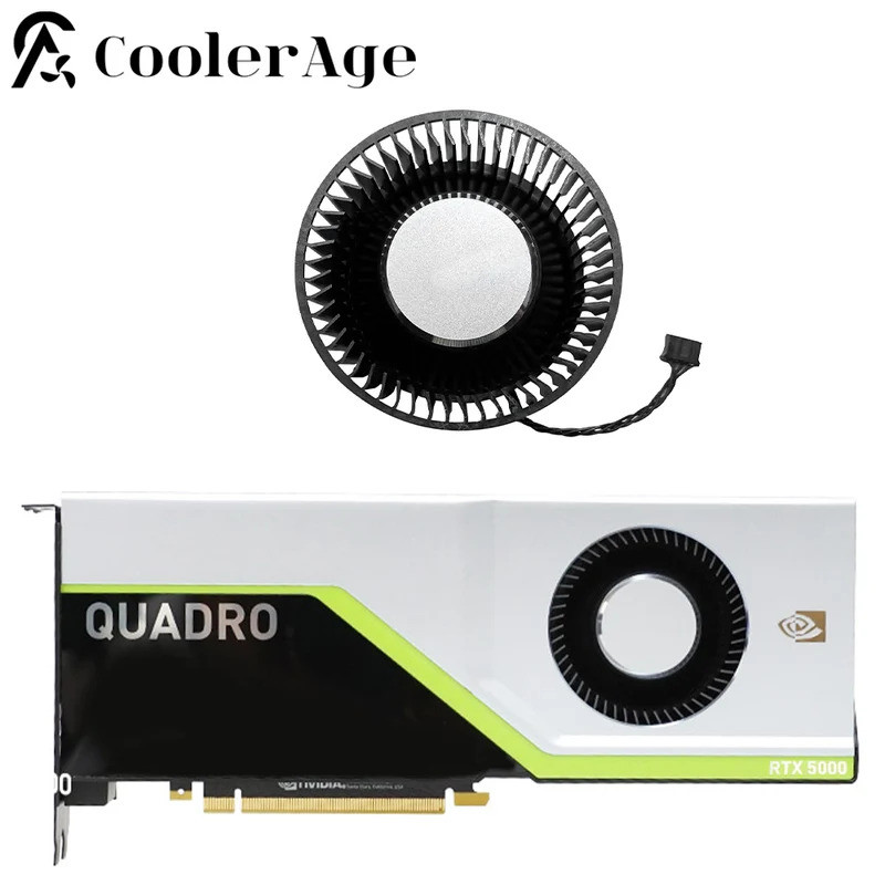 IFor NVIDIA Quadro RTX 5000 6000 8000 พัดลมการ์ด 73 มม.BFB1012SHA01 RTX5000 RTX6000 RTX8000 กราฟิกกา