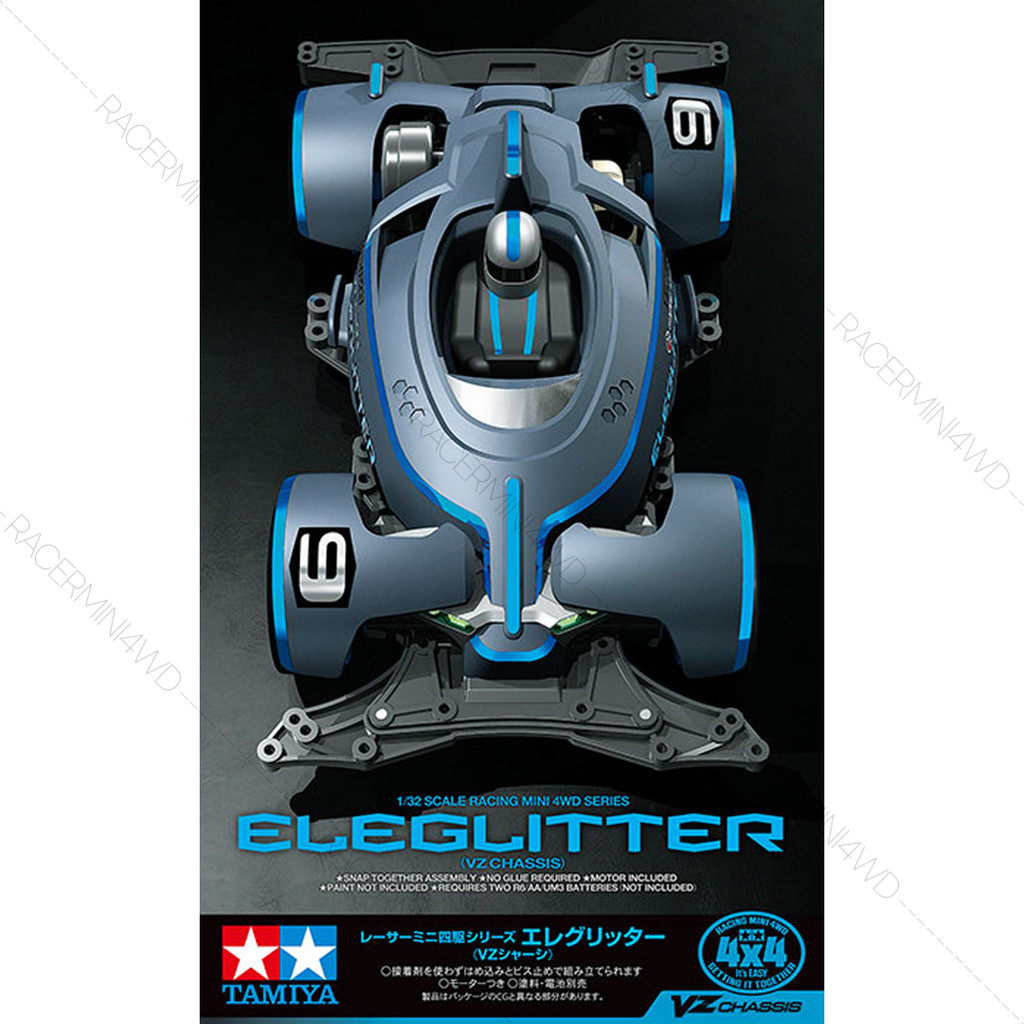 TAMIYA 18100 Mini 4WD Eleglitter (VZ Chassis)