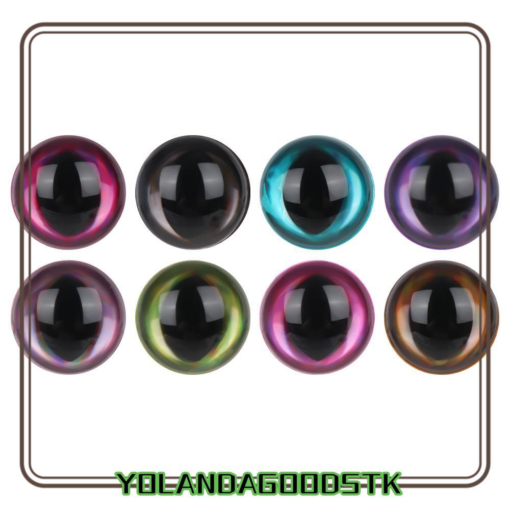 IYOLANDAGOODS1 Eyes with Pad Cat Eyes ของเล่นอุปกรณ์เสริมตุ๊กตา