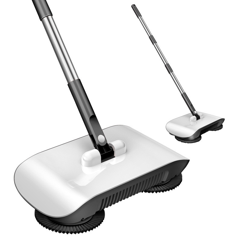 Sweeper Hand-Push Sweeper ไม้กวาดในครัวเรือนที่ตักขยะชุดรวมของขวัญ Sweeper