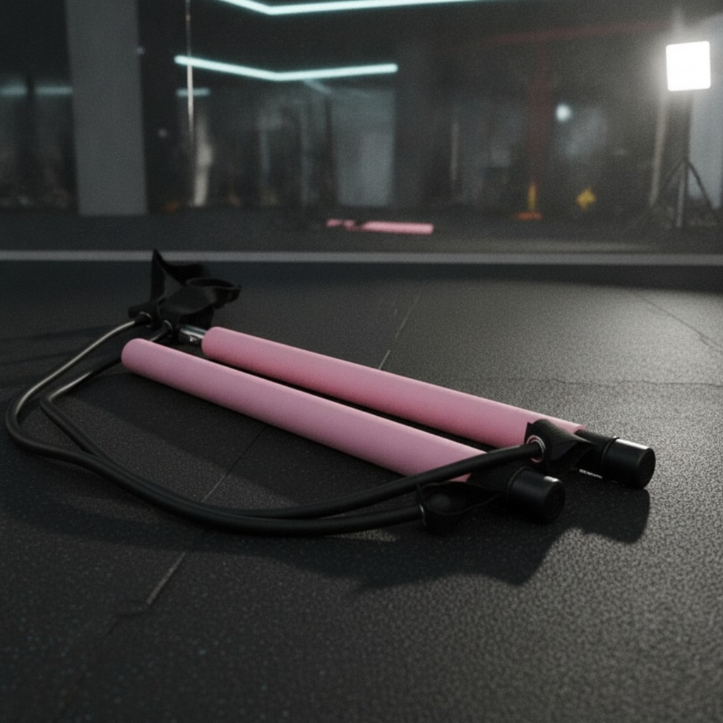 Pilates Fitness Stick Spliced Pilates Bar พร้อมชุดออกกําลังกายประกอบง่ายกันลื่นสําหรับผู้เริ่มต้น