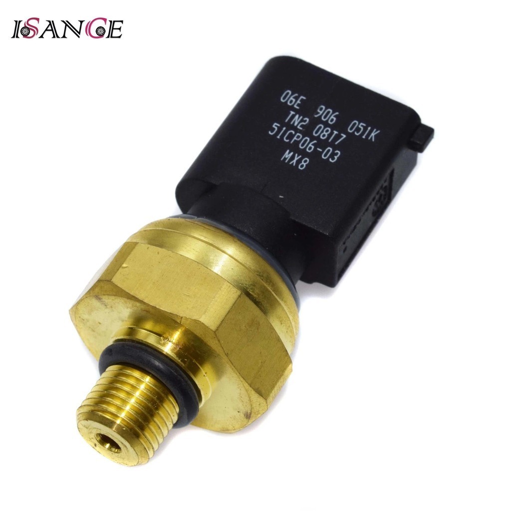 ISANCE การใช้ฉีดเซ็นเซอร์ความดันสําหรับ VW EOS GOLF JETTA AUDI A3 A4 A5 A6 ที่นั่ง SKODA 2.0 3.0 3.2