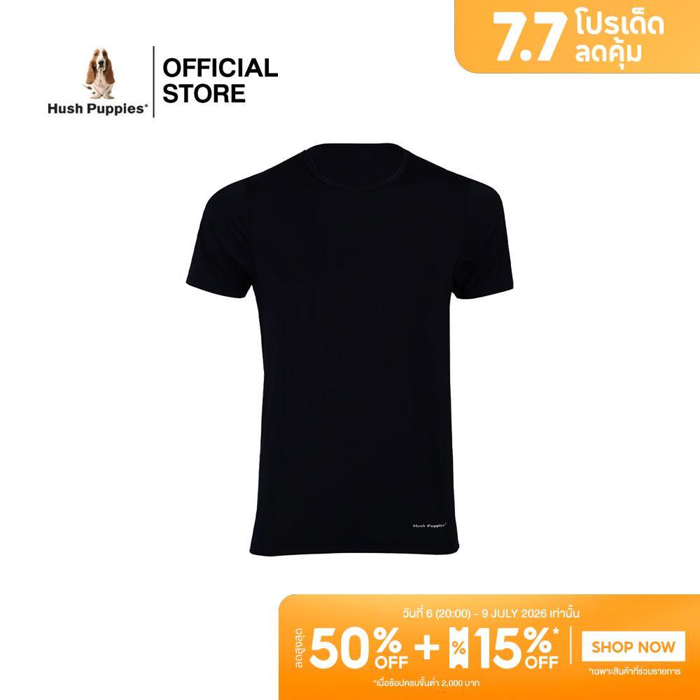 Hush Puppies เสื้อคอกลม รุ่น COOL PLUS+ HU H5SP001 ทรง TEE - สีเทา