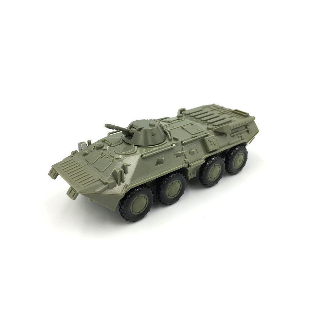 BTR80 Armored Transporter 1: 72 ถังทหาร 4d ประกอบของเล่น 1/72 รัสเซีย OZZQ