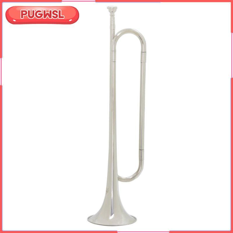 [pugwsl] เริ่มต้นเด็กทองเหลืองฮอร์นตรง Bugle นักเรียนทรัมเป็ตน้ําหนักเบาเครื่องมือสําหรับกลองและทีม 