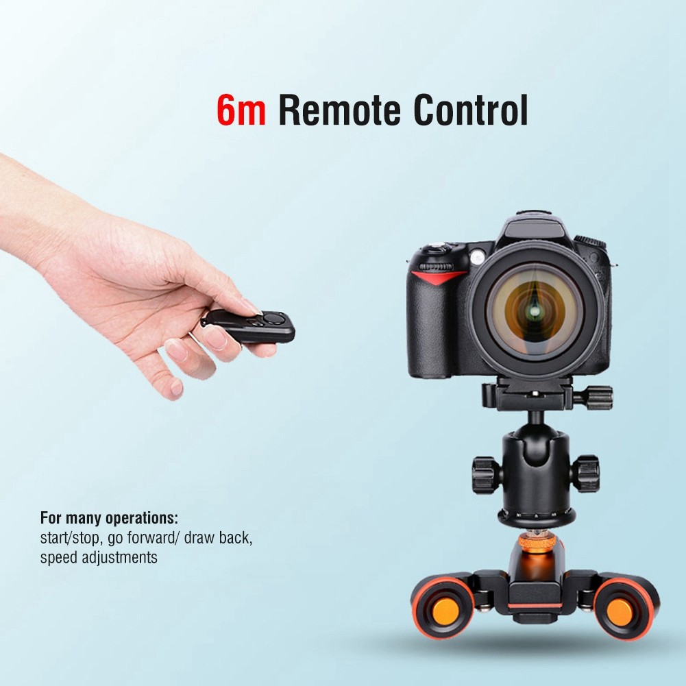 Shopp YELANGU L4X Mini Motorized Electric Track Slider Motor Dolly Truck Car for Camera Camcorder DV
