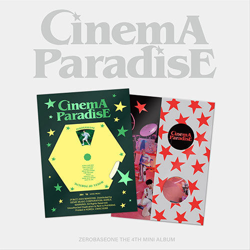 ZEROBASEONE - มินิอัลบั้มที่ 4 [CINEMA PARADISE] (Random Ver.)