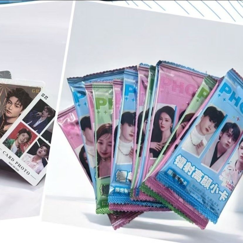 การ์ดดารา Wang Yibo, Cheng Yi, Yang Yang, Zhang Ruonan Star cards Wang Yibo Chengyi Yang Zhang Ruona