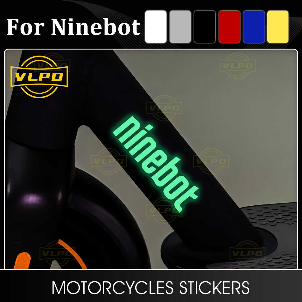 ไฟฟ้าสกู๊ตเตอร์ Decals Moto สติกเกอร์สําหรับ Ninebot Max G30 G3 Zt3 Pro F40e E22 ES1 ES2 E45 E110A E