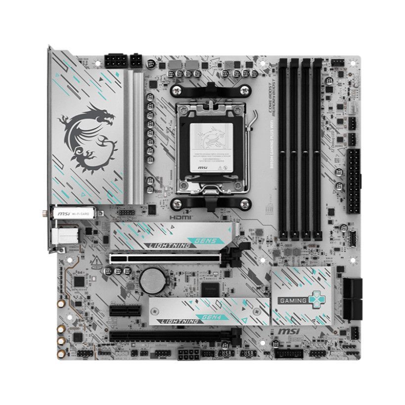 ข้อเสนอพิเศษร้านใหม่เมนบอร์ด MSI B850M GAMING PLUS WIFI Workpack เกมยี่ห้อใหม่เมนบอร์ดสนับสนุน 9600X